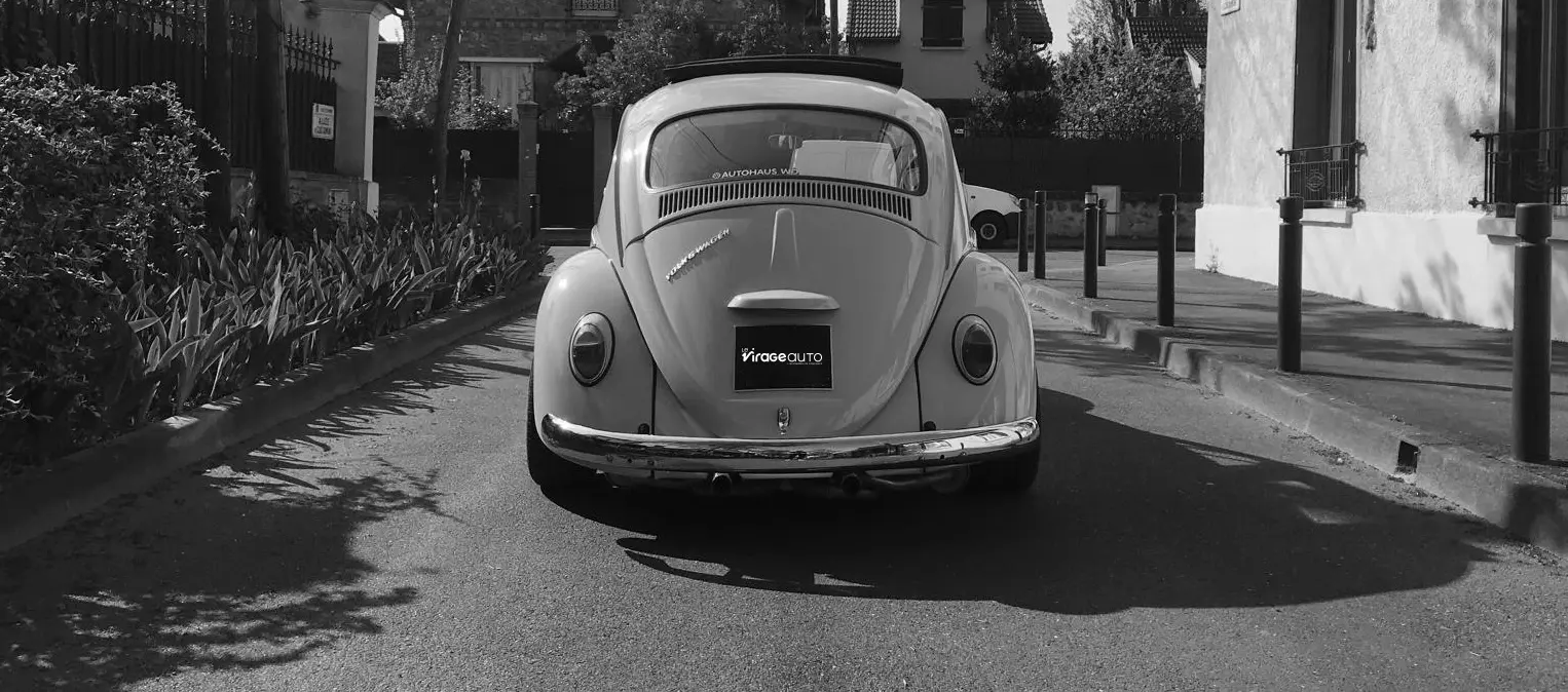 Volkswagen Coccinelle bleue